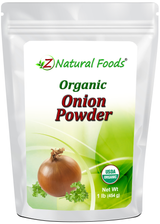 Onion Powder - Organic front of the bag image 1 lb 