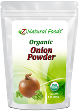 Onion Powder - Organic front of the bag image 1 lb 