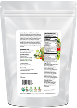 Optimum 30 Vanilla Vegan Meal Replacement - Organic back of the bag image 2.5 lb