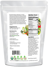 Optimum 30 Vanilla Vegan Meal Replacement - Organic back of the bag image 2.5 lb