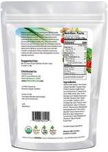 Optimum 30 Vanilla Whey Meal Replacement - Organic back of the bag image 1lb