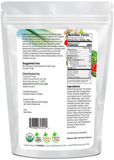 Optimum 30 Vanilla Whey Meal Replacement - Organic back of the bag image 1 lb