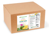 Photo of front and back label of bulk package of Organic Electrolyte Pineapple Coconut Water Z Natural Foods