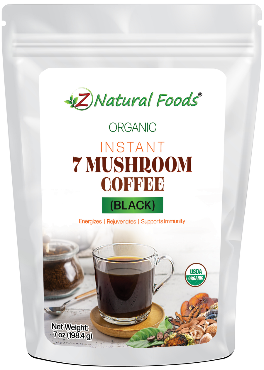 Organic Instant 7 Mushroom Coffee (Black)