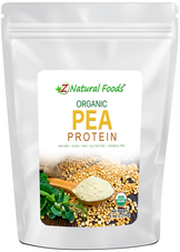 Pea Protein - Organic front of the bag image 5 lb 