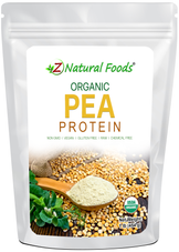 Pea Protein - Organic front of the bag image 1 lb 