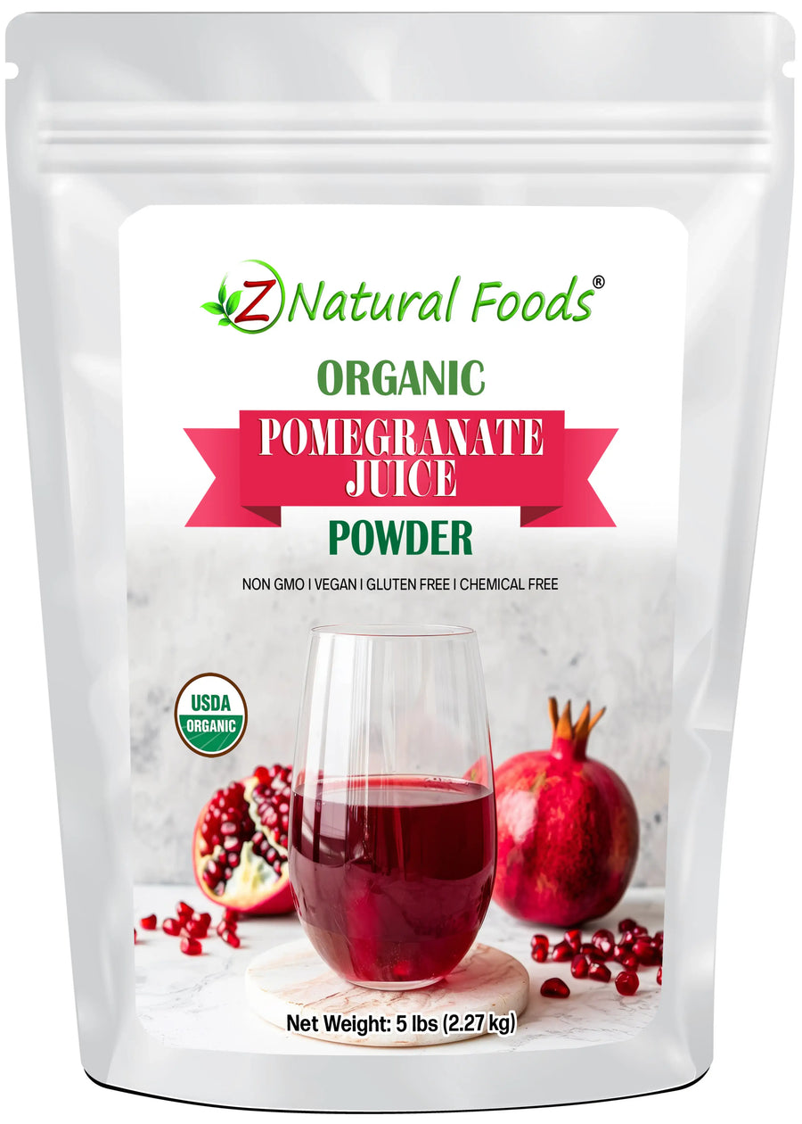 Pomegranate Juice Powder - Organic front of the bag image 5 lb