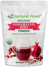 Pomegranate Juice Powder - Organic front of the bag image 1 lb