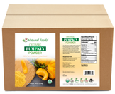 Photo of the front and back image of Pumpkin Powder - Organic in bulk