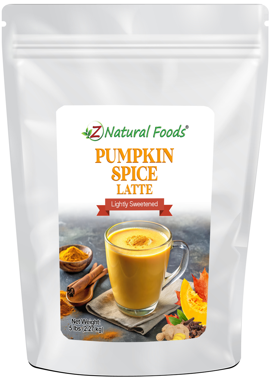 Pumpkin Spice Latte (Lightly Sweetened) front of the bag image 5 lb