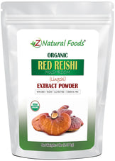 Photo of front of 5 lb bag of Red Reishi Mushroom Extract Powder (Lingzhi) - Organic