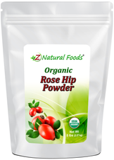 Rose Hip powder organic front of the bag image 5 lb