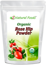 Rose Hip powder organic front of the bag image 5 lb