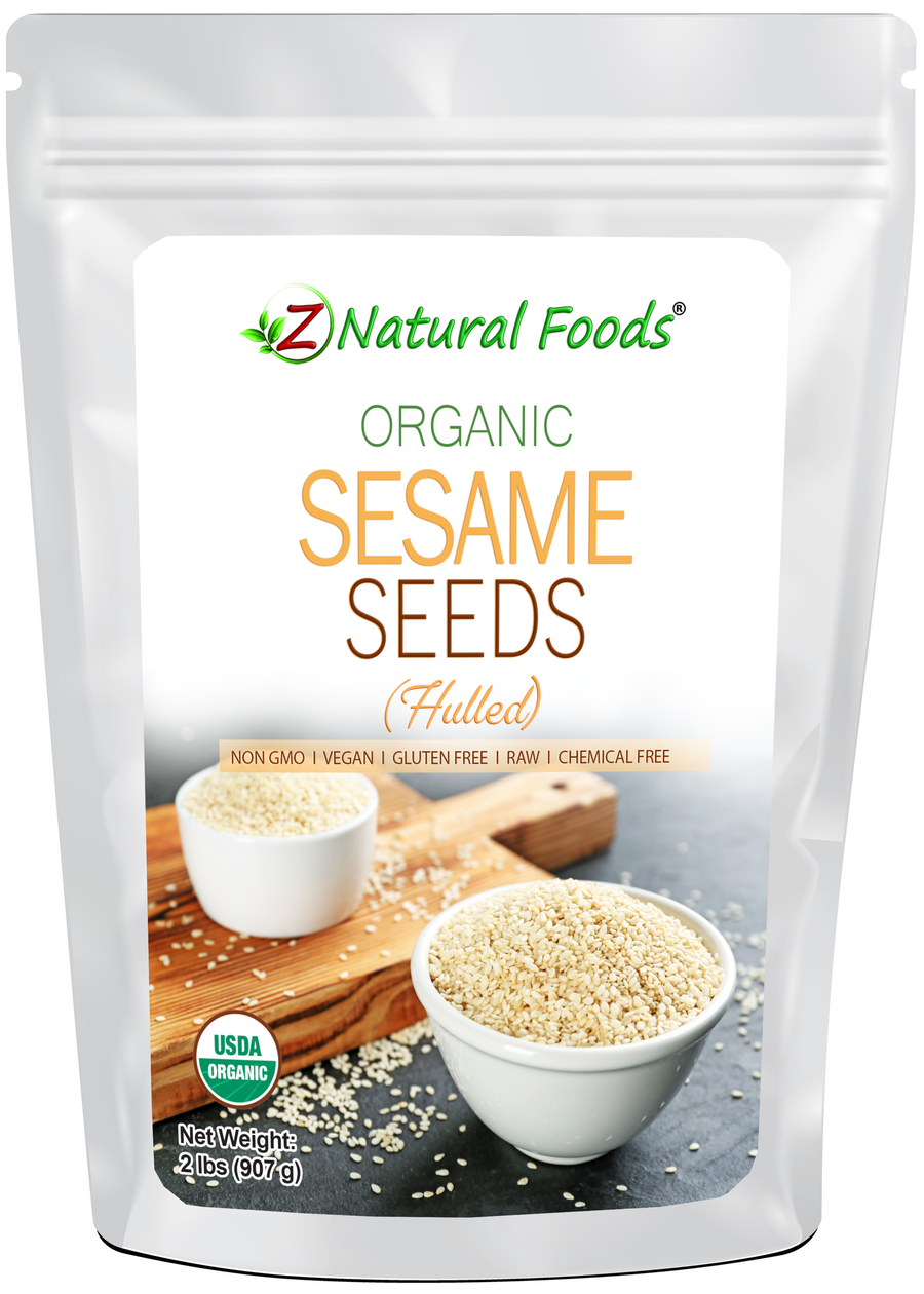 Front bag image of Sesame Seeds - Organic Hulled 2 lbs