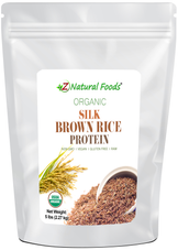 Front bag image of Silk Brown Rice Protein Powder - Organic 5 lb