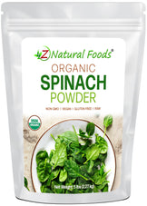Front of bag image of Spinach Powder - Organic 5lb