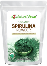 Front bag 1 lb image for Spirulina Powder - Organic