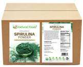 Front and back label image for Spirulina Powder - Organic in bulk