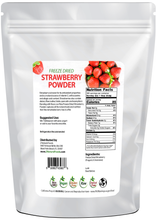 Strawberry Powder - Freeze Dried back of the bag image 5 lb