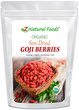 Front bag image of Sun Dried Goji Berries - Organic 1lb
