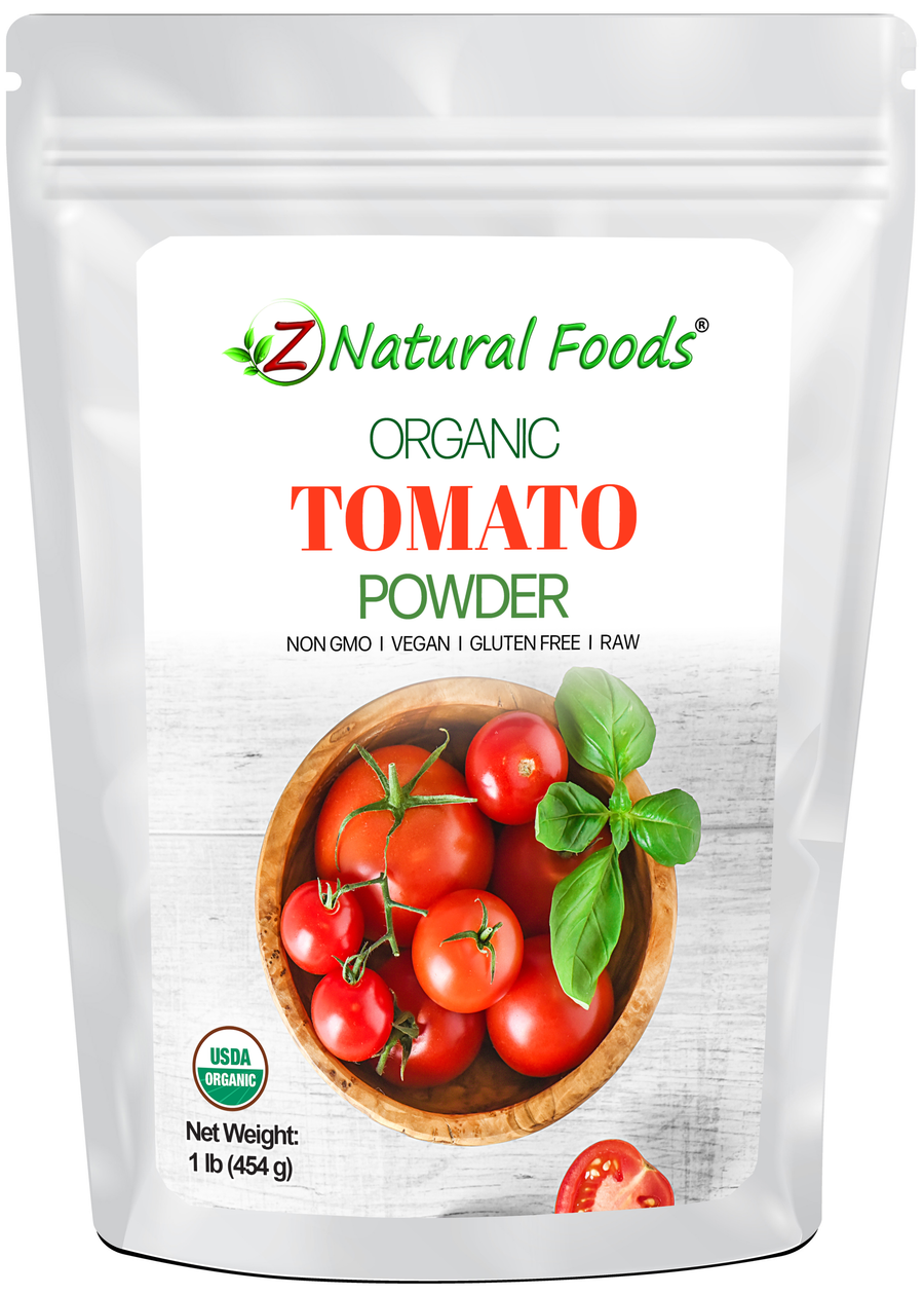 Tomato Powder - Organic front of bag image for 1 lb