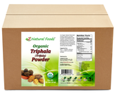 Front and back label image of Triphala (Trifala) Powder - Organic in bulk