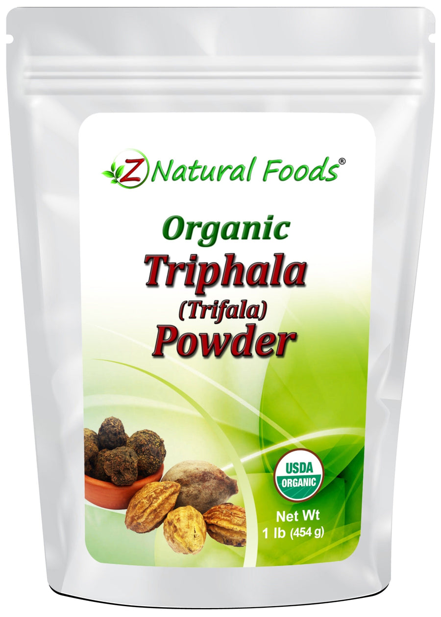 Front bag image of Triphala (Trifala) Powder - Organic from Z Natural Foods 