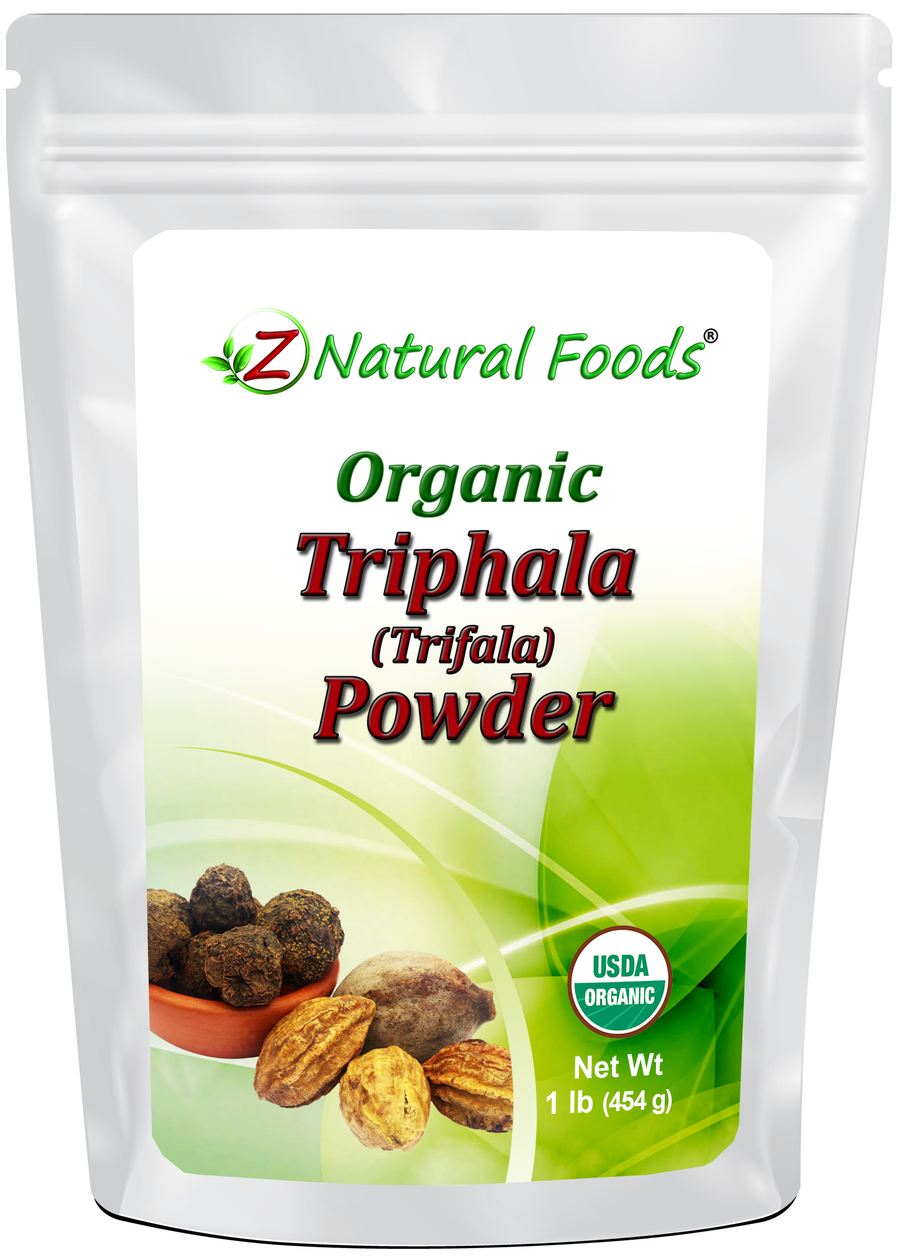 Front bag image of Triphala (Trifala) Powder - Organic 1 lb