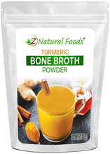 Photo of front of 5 lb bag of Turmeric Bone Broth Powder