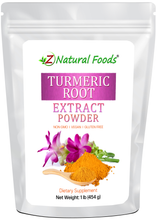 Turmeric Root Extract Powder front of the bag image 1 lb