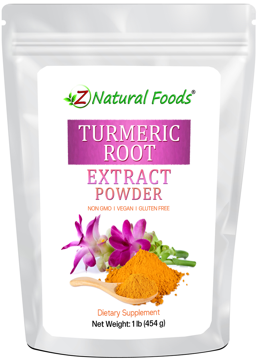 Turmeric Root Extract Powder front of the bag image 1 lb