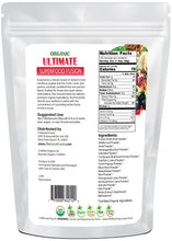 Back bag image of Organic Ultimate Superfood Fusion 5 lb 