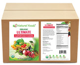 Front and back label image of Organic Ultimate Superfood Fusion in bulk