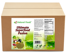 Front and back label image of Ultimate Superfood Fusion in bulk 