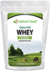 Whey Protein Concentrate front of bag image 5 lb