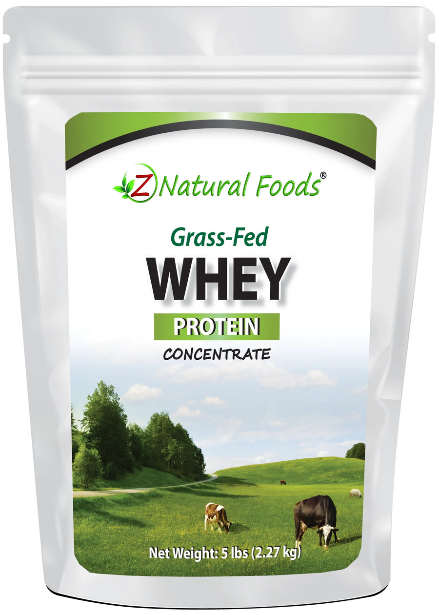 Whey Protein Concentrate front of bag image 5 lb