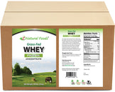 Whey Protein Concentrate front and back label image in bulk