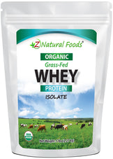 Whey Protein Isolate - Organic front of the bag image 5 lb