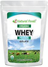 Whey Protein Isolate - Organic front of the bag image 5 lb