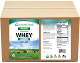 Whey Protein Isolate - Organic front and back label image bulk