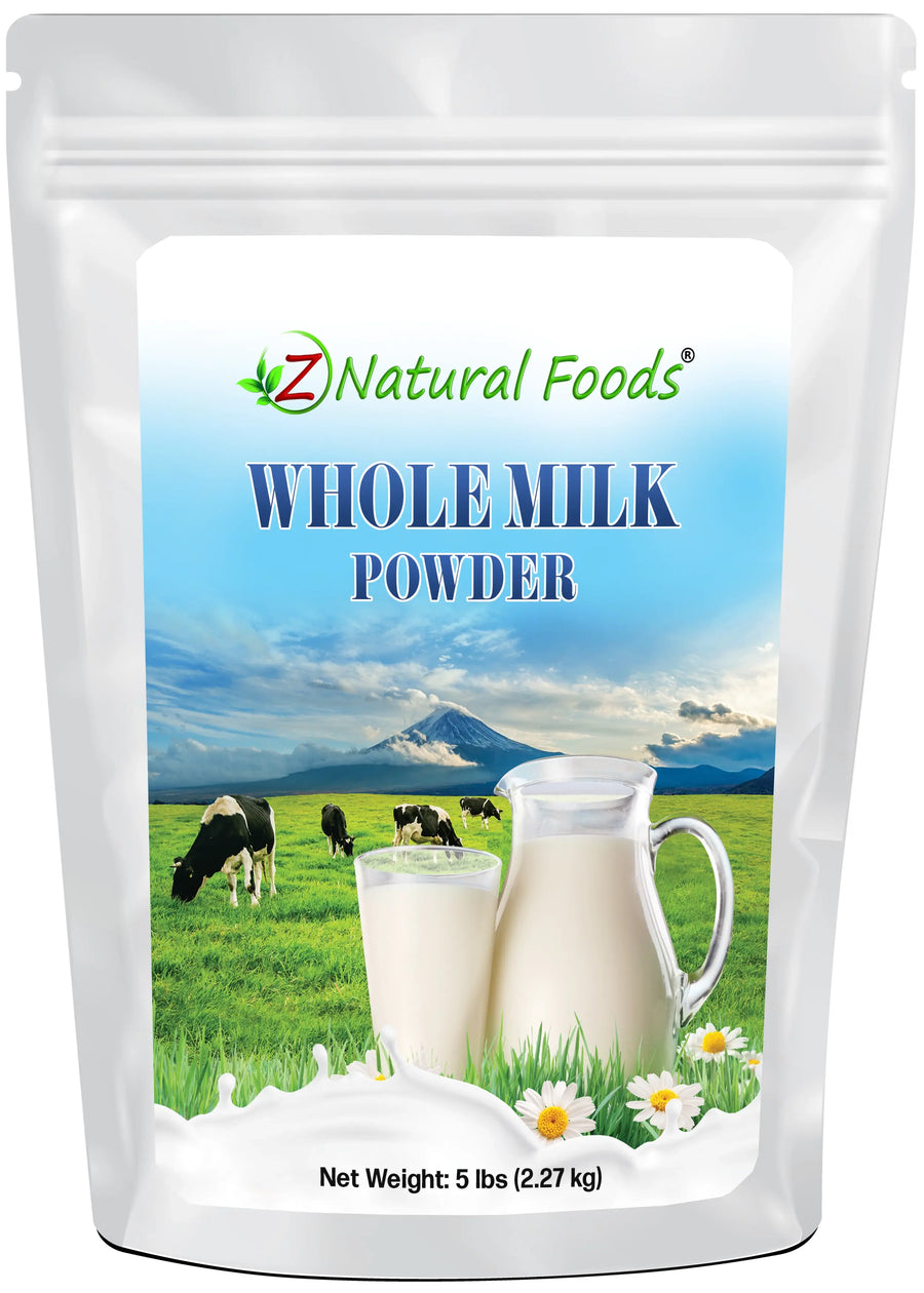 Photo of front of 5 lb bag of Whole Milk Powder