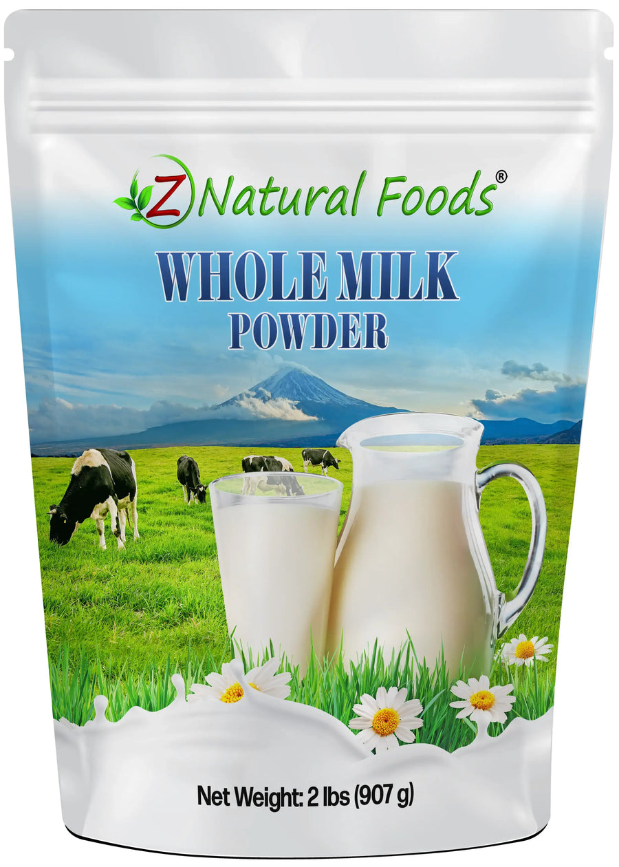 Photo of front of 2 lb bag of Whole Milk Powder