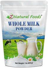 Photo of front of 1 lb bag of Whole Milk Powder