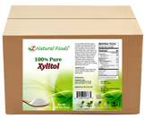 Xylitol - 100% Pure front and back label image of bulk