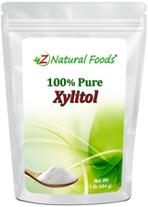 Xylitol - 100% Pure front of the bag image 1 lb 