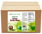 Yerba Mate Tea Green - Organic front and back label image in bulk