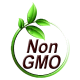 Non-GMO and 100% free of genetic modification Seal